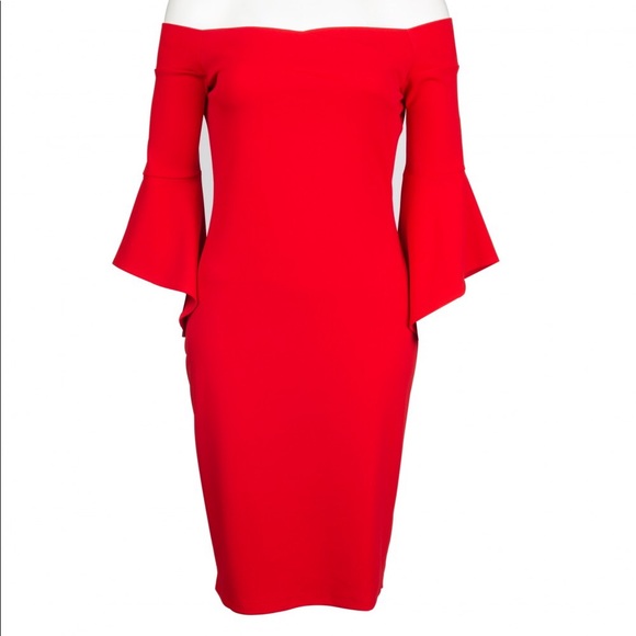 Perfect Red Bebe Dress! - Picture 7 of 7